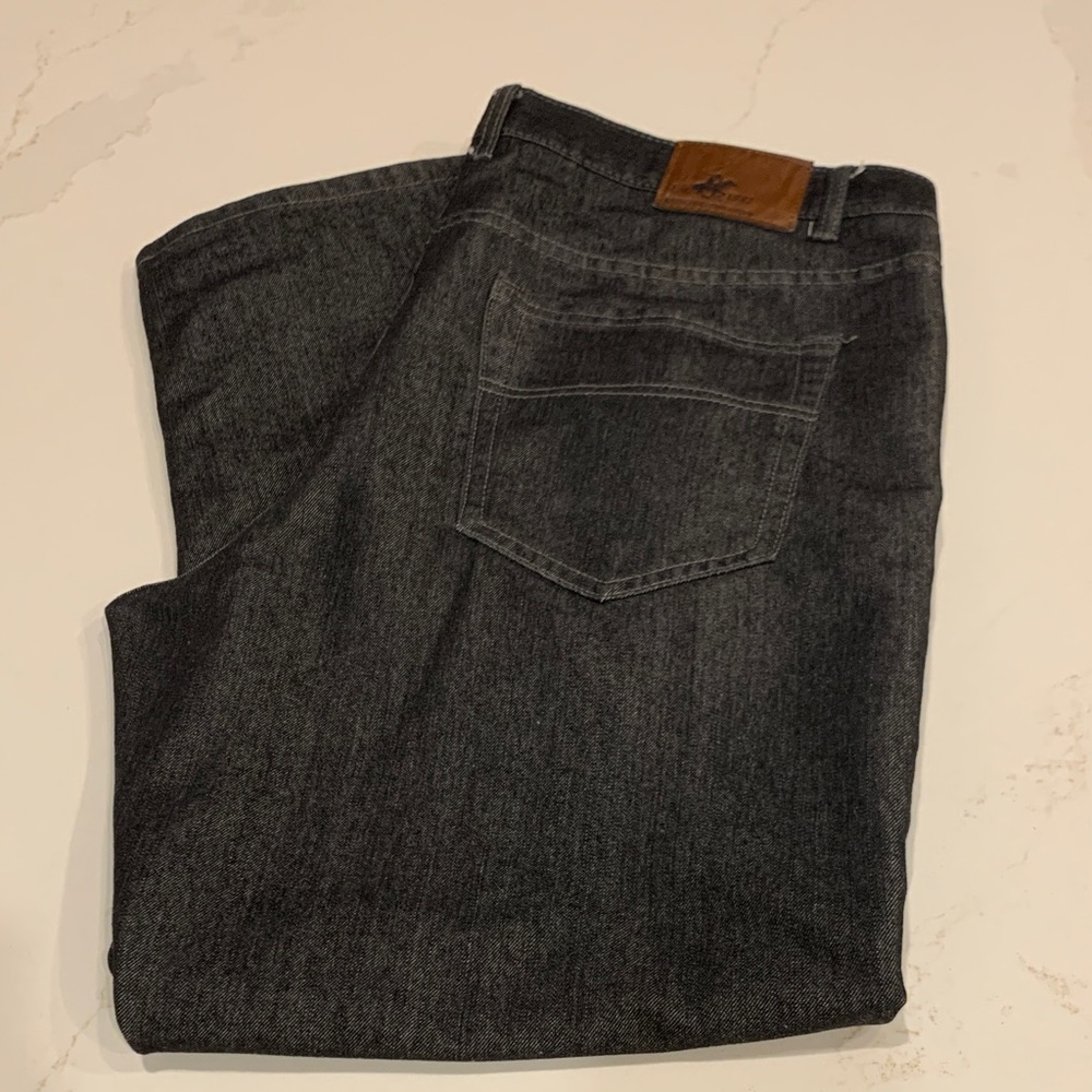 Mens Black Jeans Beverly Hills Polo Club, Classic regular fit W38 L30